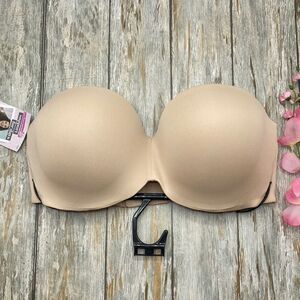Women’s Maidenform Strapless Lift Underwire Bra Size 36D
